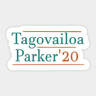 Tagovailoa Parker 2020 Sticker